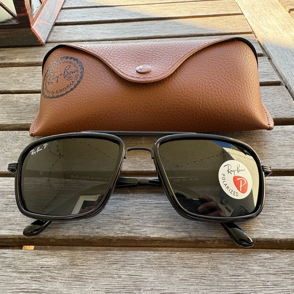 Ray-Ban Polarized Black Sunglasses
